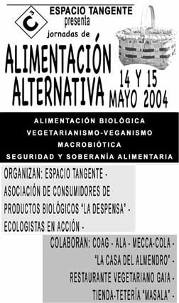 Jornadas Alimentaci�n Alternativa